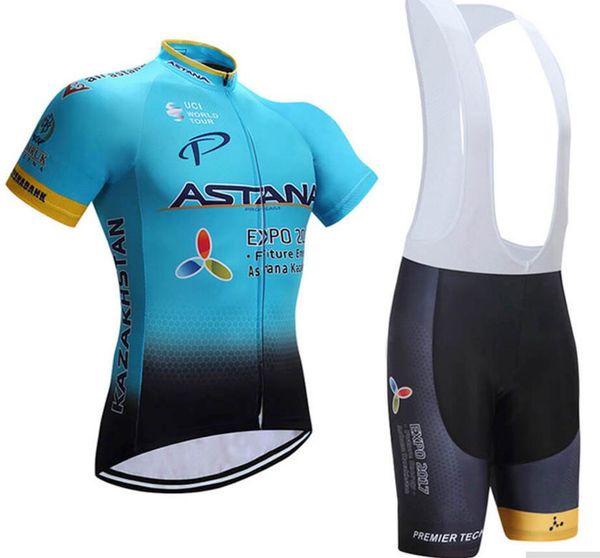 

Астана pro велоспорт Джерси 2017 энтузиастов Bisiklet спортивный костюм велосипед Майо РОПа ciclismo велосипед MTB bicicleta комплект одежды