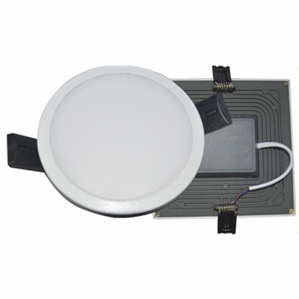 Integrieren Sie 8W 16W 22W 30W LED-Leuchten Panel Lampe CRI85 SMD 4014 Hochwertige Einbau-Downlights Küche Badezimmer