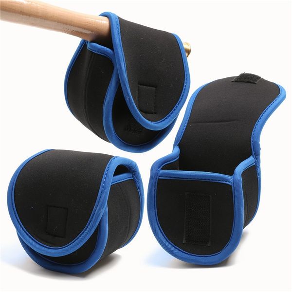 

multifunctional large capacity nylon fly fishing bag reel pouch cover case for fly reel carp fishing wheel weight 5/7 wt 7/9