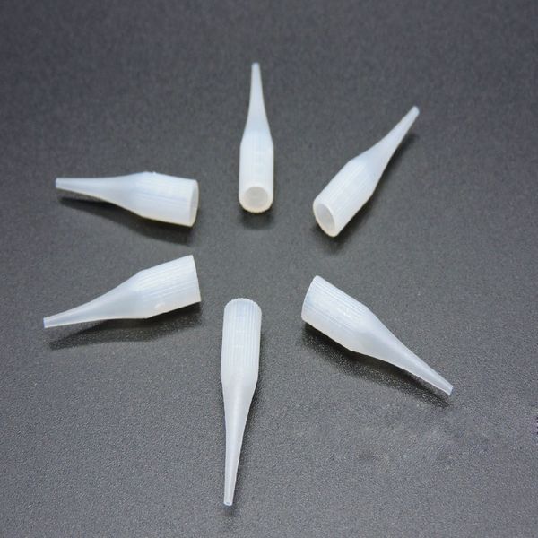 

100pcs 1rl permanent makeup eyebrow lip needle tattoo tips individual package giant sun tips