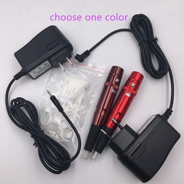 

wholesale-35000r/m makeup eyebrow pen permanent makeup machine equipment 3d microblade tatto gun set high quality
