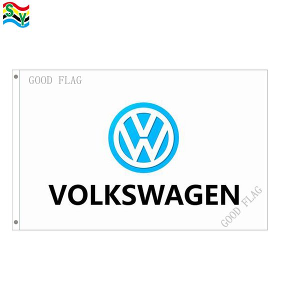 

goodflag volswagen flags banner 3x5 ft 90*150cm polyster outdoor flag