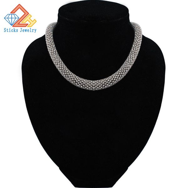 

claw chain around snake chain necklace innovative style factory direct ing, Silver