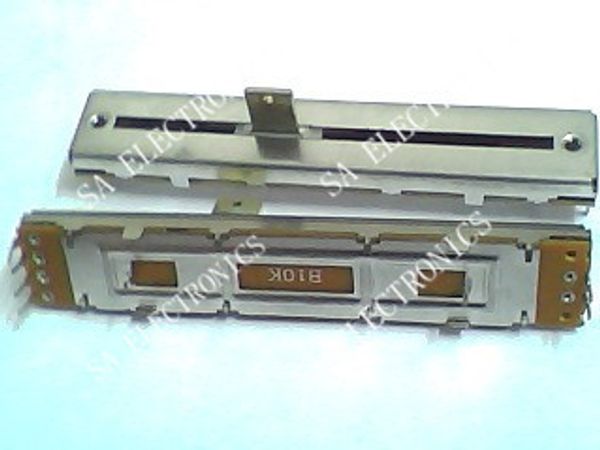 

wholesale- [sa]8.8 cm slide potentiometers flat type 10k-100k * 2,--10pcs/lot