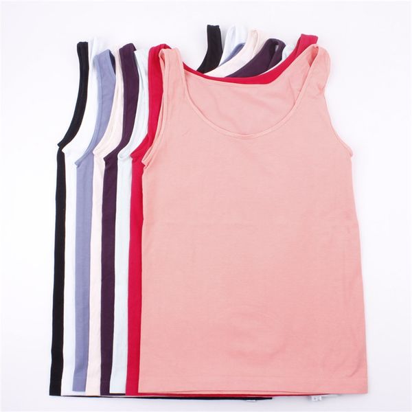 

s  l xl women's plain tank mix color 3pcs/lot wj007, White