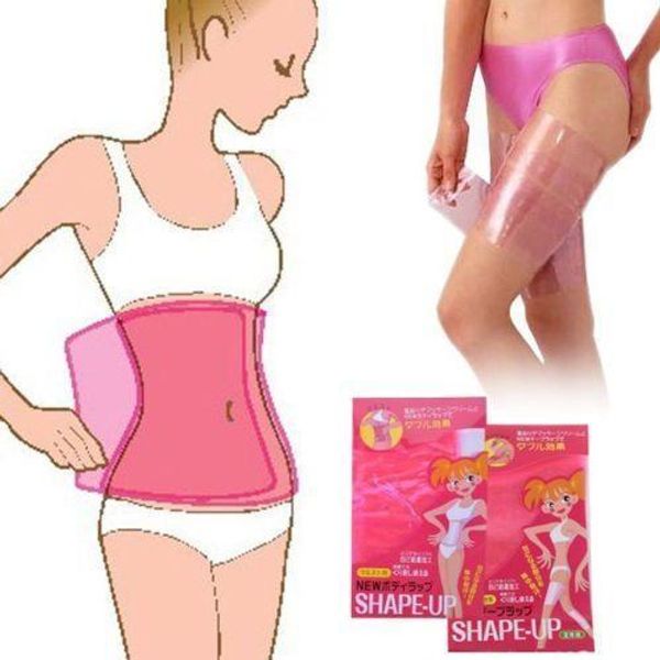 

Sauna hape up tummy firming wai t leg haper wrap fat burner limming lim belt