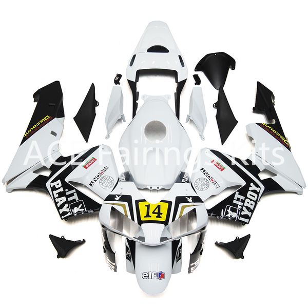 

3 gifts for honda cbr600rr f5 03 04 cbr600rr 2003 2004 injection abs motorcycle fairing kit black white a24s