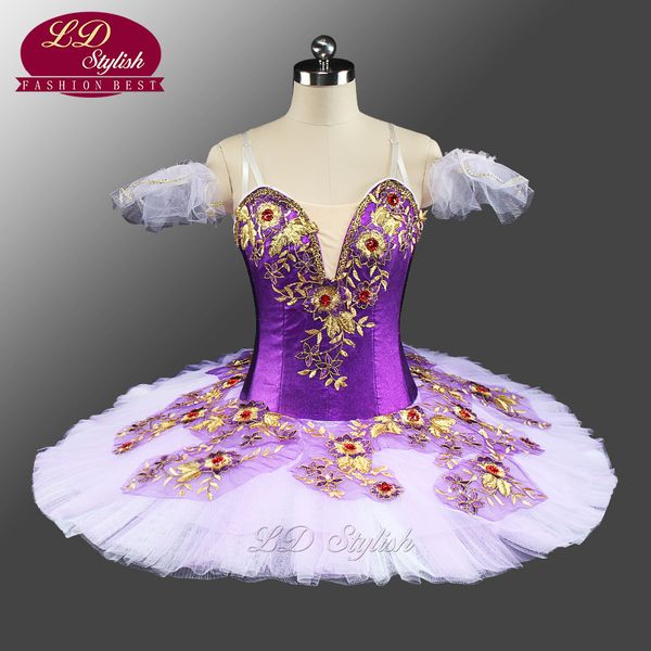 

новый фиолетовый классический костюм балетная пачка балет ld0046 танец пачка профессиональные сценические костюмы блюдо конкурс балетная пач, Black;red