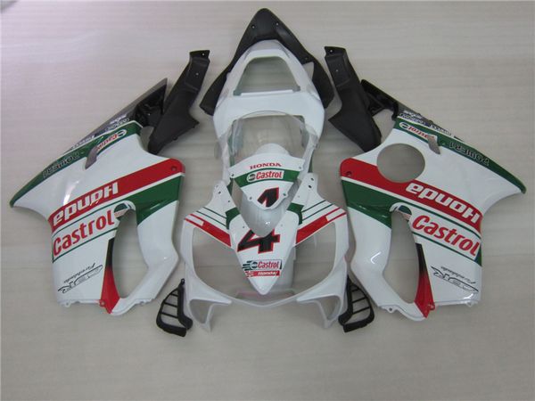 

injection molding bodywork fairing kit for honda cbr600 f4i 01 02 03 white black fairings set cbr600f4i 2001-2003 ot35