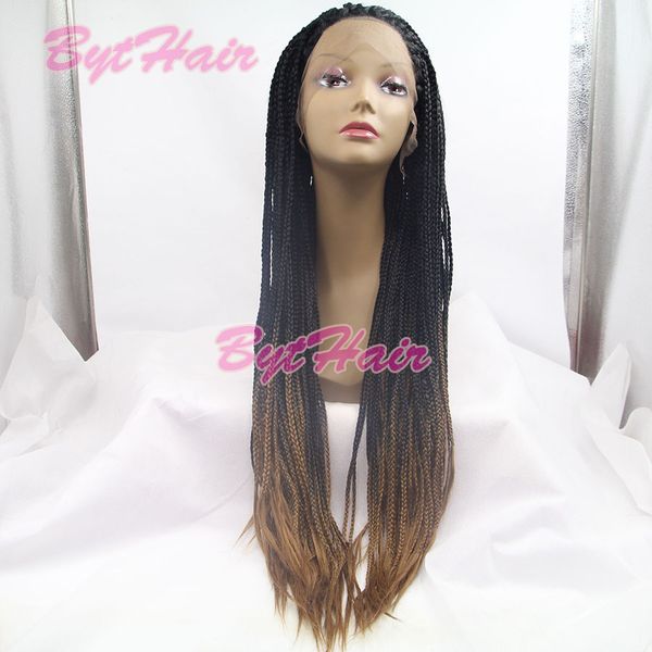 Bythair Black Brown Ombre 1b Honey Blonde Lace Front Wig