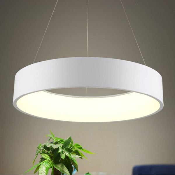 

Современный круглый светодиодный подвесной светильник 3 цвета d45cm d60cm потолочный светильник крытый светильник Светильник для гостиной спальня столовая lamparas techo