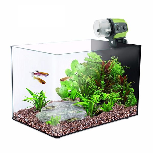 2020 Junsun Aquarium Tank Automatic Fish Feeder Digital Lcd