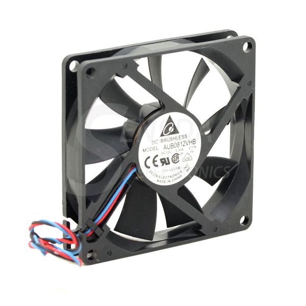 

original delta aub0812vhb 8015 8cm 80mm dc 12v 0.30a slim chassis power supply cooling fans cooler