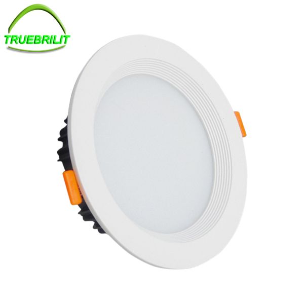 

wholesale- dimmable led downlight 5w 7w 9w 12w 15w 18w 24w 85-265v led downlights smd5730 spot recessed down light light bulb