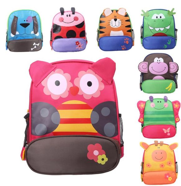 

children school kids backpacks animal pattern satchels export quality student backpacks,cartoon book bags character shpping