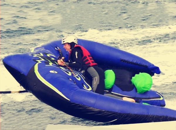 

flying tube inflatable flying manta ray / fly fish inflatable for water