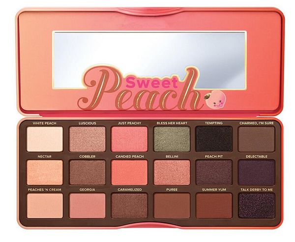 

Dropshipping палитра теней для век Sweet Peach 18 цвет палитры теней для век бренда Eye Shadow Collecti