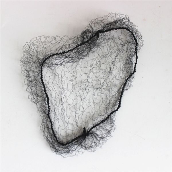 

(20pcs / lot) Черные нейлоновые сетки волос 20inch Невидимая одноразовая сетка для волос W