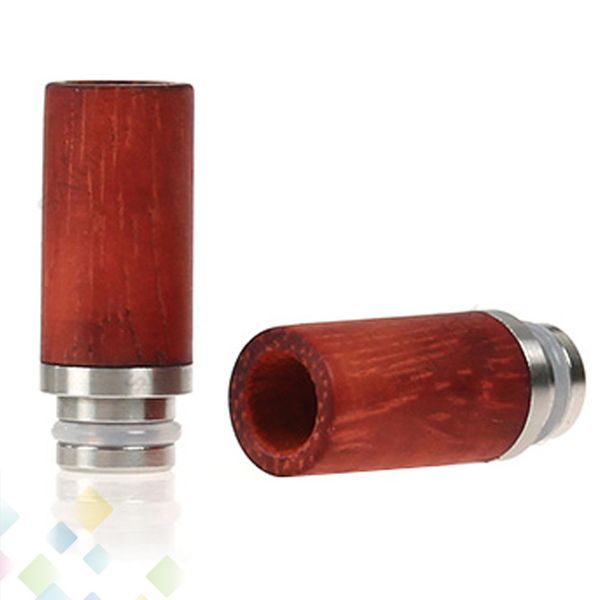 

Beautiful Vape RDA Drip Tips Rose Wood 510 Drip Tips for Ecig Wide Bore Style high quality DHL Free