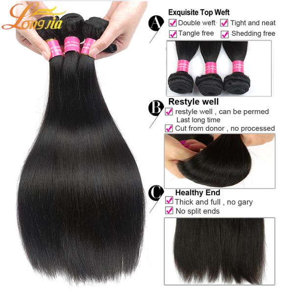 Top Selling Hair Extensions 7a Brazilian Peruvian Malaysian Indian