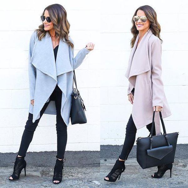 

wholesale- girls 2016 autumn winter warm jackets women warm fashion hooded long coat jacket windbreaker parka outwear, Black;brown