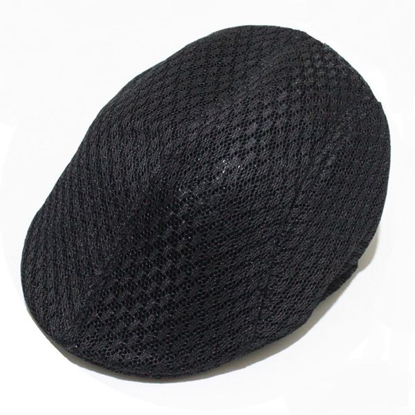 Унисекс летом пустые воздухозапущенные сетки Beret NewsBoy Gorras Planas плоский кепки Береты повседневные винтажные шляпа