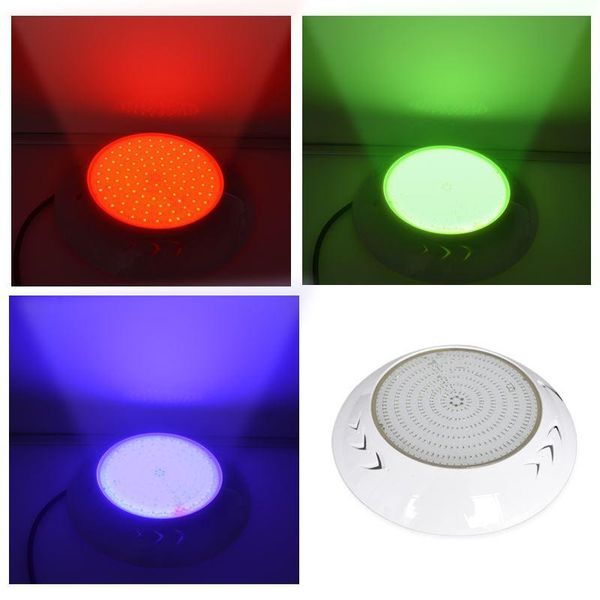 

IP68 Resin Filled RGB LED Swimming Pool Light 18W 24W 30W 35W 42W 12V Underwater piscinas Wall Mounted for Spa Pond