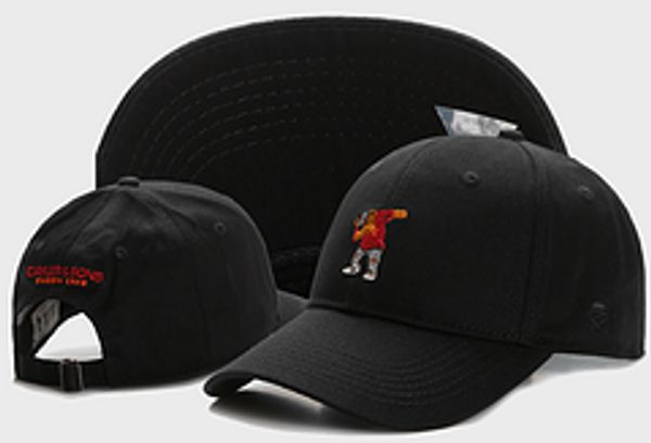 

2017 Casquette папа шляпа мультфильм Поло медведь новый шляпы для мужчин черный кости Sna