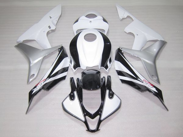 

injection molded fairings for honda cbr600rr 07 08 white black bodywork fairing kit cbr600rr 2007 2008 ot33