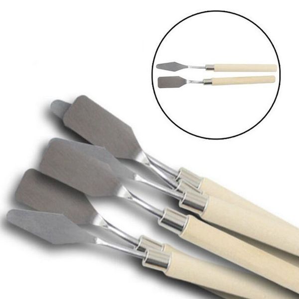 

stainless steel oil knives artist crafts spatula palette knife for oil painting art supplies za3945