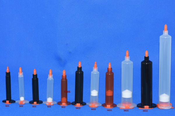 

20 комплектов / много распределения воздуха 30cc клея цилиндр шприц рукав, поршень, торцевые крышки, цилиндры