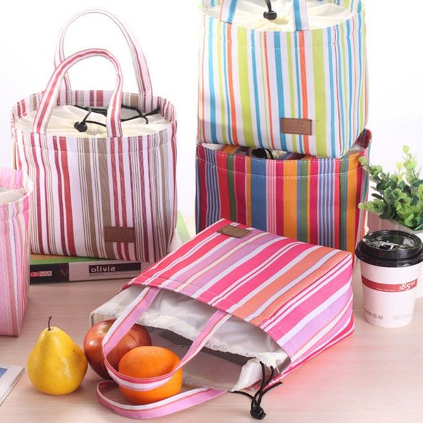 

new fashion lunch bags foldable bag leisure portable handbags shopping bag waterproof keep warm lunch bags a0503