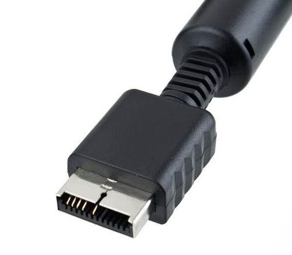 

black factory price 6 feet 1.8m audio cable to rca for sony playstation for ps / ps2 / ps3 video av