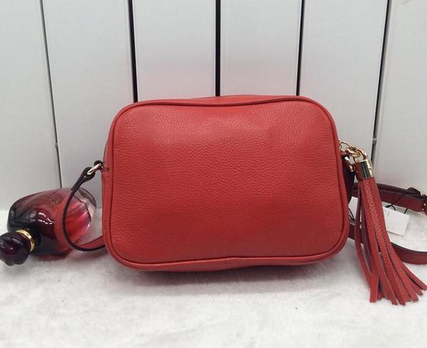 

Hot Fashion design shoulder bag ladies tassel Litchi profile women messenger bags 100% genuine PU bag 308364