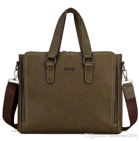 

factory outlet brand men bag simple leathers korean version handbag retro business leather portable briefcase large capacity mens handbags
