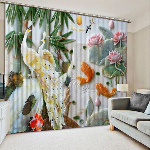 

home bedroom decoration marble relief bamboo peacock fashion decor home decoration for bedroom