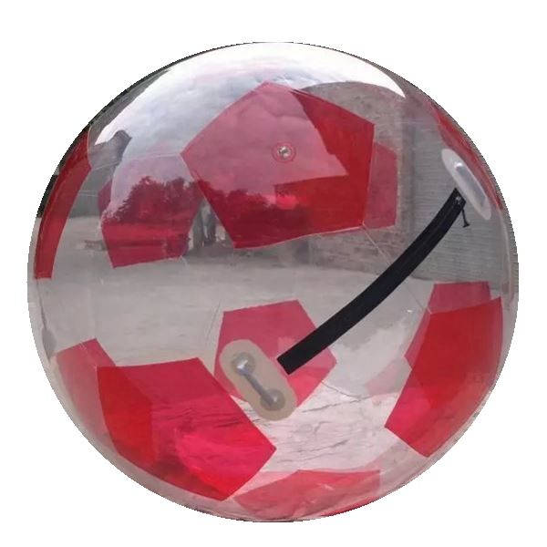 Spedizione gratuita Stronger PVC 1mm Walking Ball Clear Water Walker Gonfiabile Zorb Balls colorati Germania Tizip Zipper 1.5m 2m 2.5m 3m