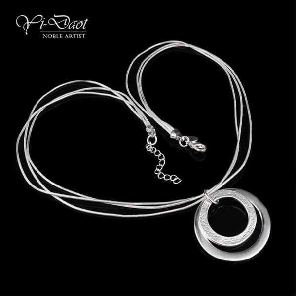 

wholesale-necklace 925 silver round necklace 925 silver snake chain fashion jewelry necklce statement necklaces, ing