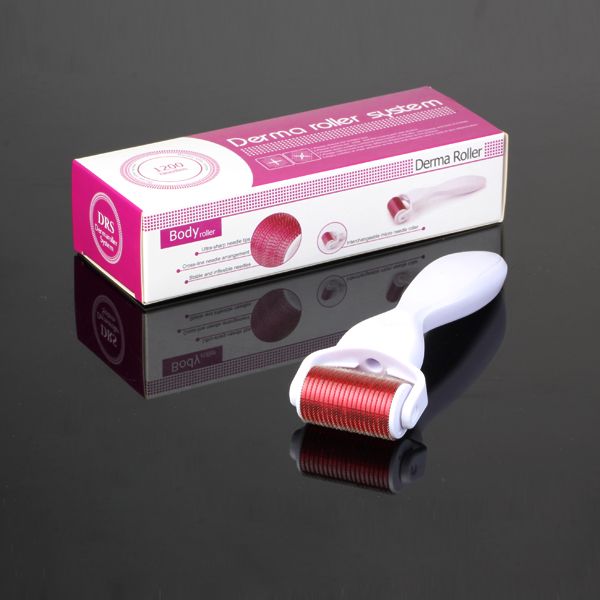 Nova Chegada 1200 Agulhas Mezoroller Dermaroller Mesoroller Derma Mezo Meo Roller Roller Apagar Pele Levantamento de Cuidados de Cuidadores de Cuidadores