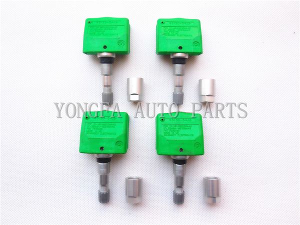 

set of 4 for suzuki tire pressure sensor tpms factory oem 43130-54j2 green set-ts28