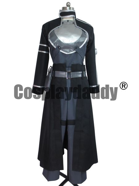 Sword Art Online 2 Gun Gale Online GGGO Cosplay Kirito Kazuto Kirigaya Женский однородный костюм