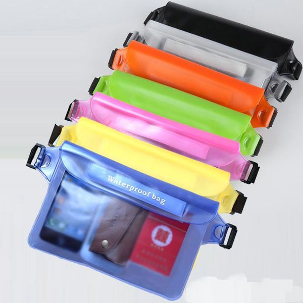 

universal waist pack waterproof pouch case water proof bag underwater dry pocket cover for cellphone mobile phone samsung iphone h6646132