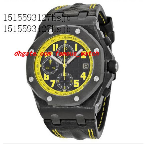 

luxury watches wristwatch men's professional black new bumble bee yellow dial 7750 movement automatic machinery dive excellent, Slivery;brown