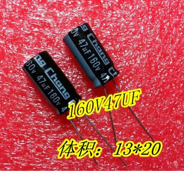 

оптовая продажа-бесплатная доставка 20 шт. 160v 47uf 13*20 мм электролитические конденсаторы