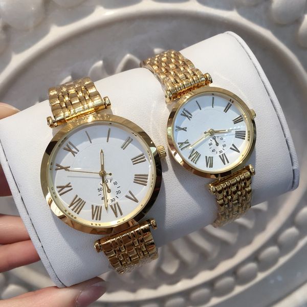 

new model luxury famous designer man/women watches 2019 golden metal ladies watches fashion dress wrist watches for lovers drop shipping, Slivery;brown