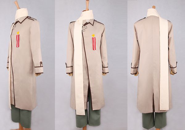 

hetalia axis powers russia ivan braginsky uniform cosplay costume halloween, Black