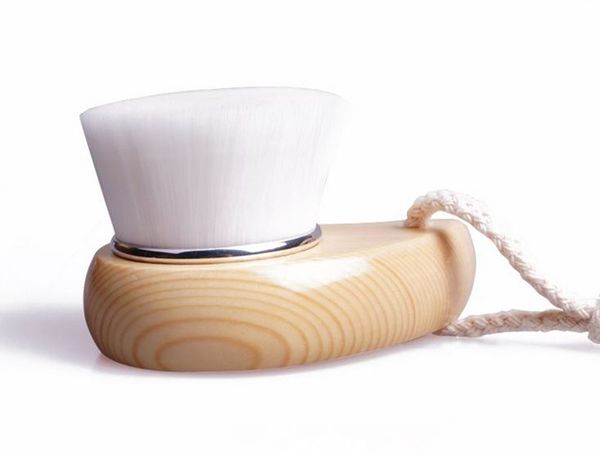 

vosaidi facial cleaning tool facial skin care tool pore cleaner wood handle with sliver or gold ring