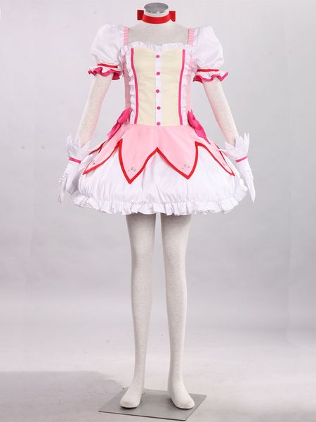 

anime puella magi madoka magica kaname madoka cosplay actress costume, Black