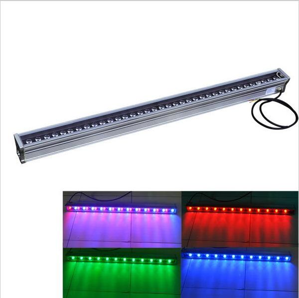 36W RGB LED WALL WASHER Hochstromleuchte LED -LED -LEDSCAPE LEGING WASHEFORTE IP65 DC12V AC85265V LED -Flutlichter
