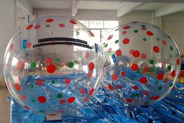 ТПУ 2м высокое качество воды ходьба BallZorbing воды мяч гигантский мяч Zorb Ballballoon, надувные человека Хомяк воды футбол